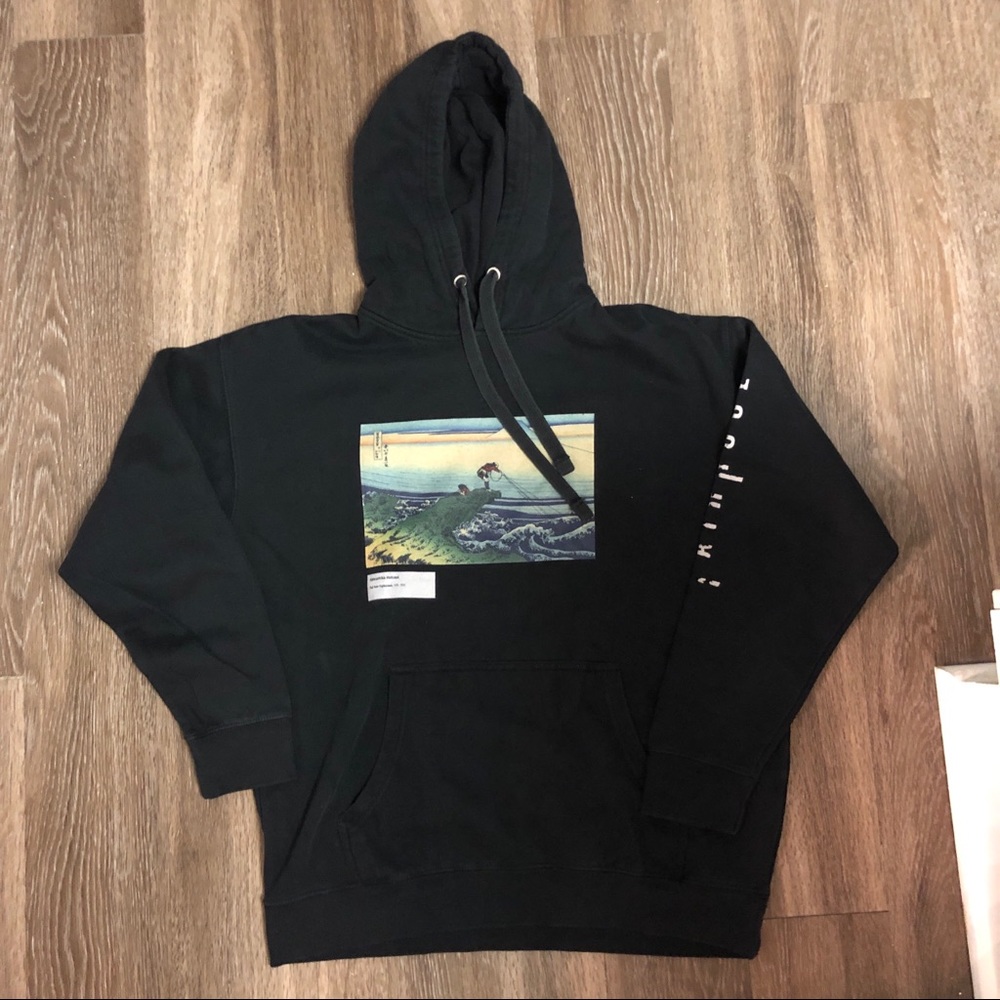 Katsushika Hokusai graphic print hoodie